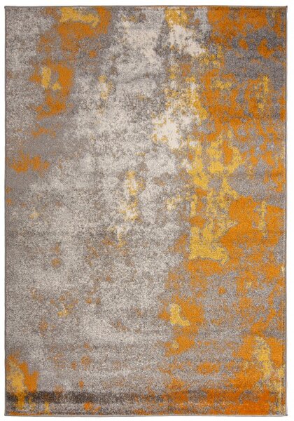 Makro Abra Moderní kusový koberec SPRING H172A oranžový Rozměr: 70x250 cm