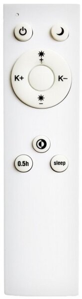 Top Light - LED Stmívatelné stropní svítidlo LED/51W/230V + DO černá/hnědá
