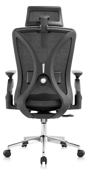 Kancelářská ergonomická židle Neoseat THOMAS — černá, nosnost 150 kg