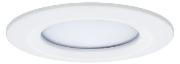 PAULMANN LED vestavné svítidlo Nova Coin IP44 kruhové 78mm měnitelná bílá 6W 230V bílá mat hliník
