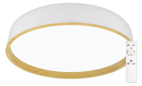 Top Light - LED Stmívatelné stropní svítidlo DEKOR LED/51W/230V + DO bílá/béžová