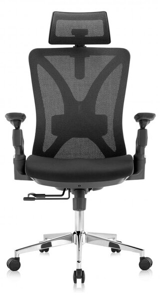 Kancelářská ergonomická židle Neoseat THOMAS — černá, nosnost 150 kg
