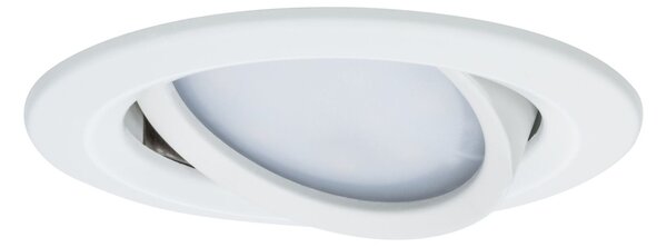 PAULMANN LED vestavné svítidlo Nova Coin kruhové 84mm 50° RGBW+ 6W 230V bílá mat hliník