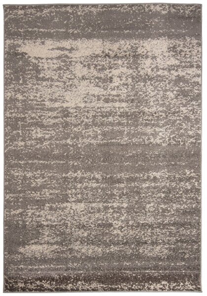 Makro Abra Moderní kusový koberec SPRING H171A Tmavě šedý béžový Rozměr: 60x200 cm