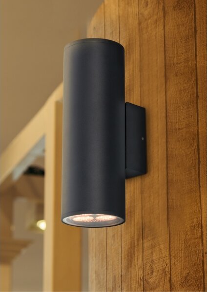 Prezent 39037 - Venkovní nástěnné svítidlo RETO XL 2xE27/60W/230V IP54