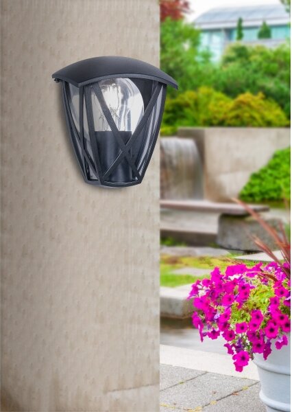 Prezent 39032 - Venkovní nástěnné svítidlo SPLIT 1xE27/40W/230V IP44