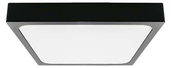 LED Koupelnové stropní svítidlo LED/30W/230V 6500K IP44 42x42 cm černá