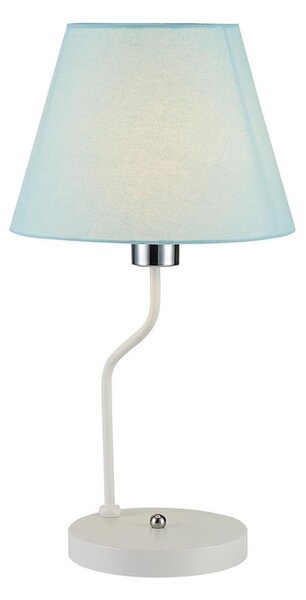 Stolní lampa YORK 1xE14/60W/230V bílá/modrá
