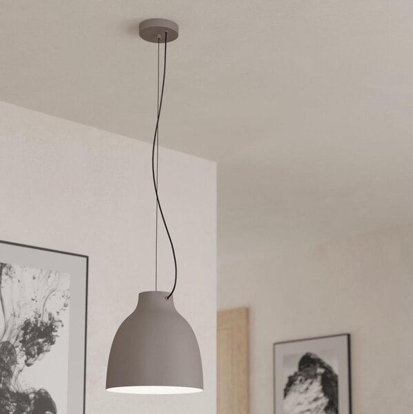Eglo 900159 - Lustr na lanku CAMASCA 1xE27/40W/230V šedá