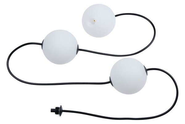 PAULMANN Solární LED světelný řetěz Taina prodlužovací sada IP67 3000K 1,71m černá