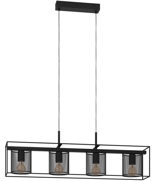 Eglo 43773 - Lustr na lanku CATTERICK 4xE27/40W/230V