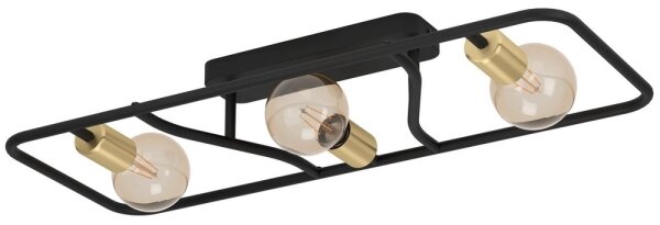 Eglo 900367 - Stropní svítidlo MESSINARO 3xE27/40W/230V