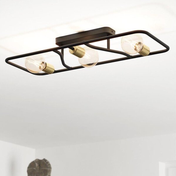Eglo 900367 - Stropní svítidlo MESSINARO 3xE27/40W/230V