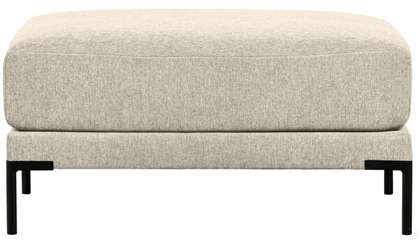 -25 % Dny MOMENTI– WOOOD Pískově hnědá látková podnožka Coulee 100 x 50 cm