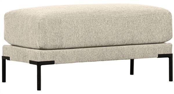 -25 % Dny MOMENTI– WOOOD Pískově hnědá látková podnožka Coulee 100 x 50 cm