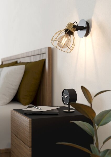 Eglo 900382 - Nástěnné bodové svítidlo SAMBATELLO 1xE27/40W/230V