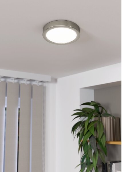 Eglo 900583 - LED Stmívatelné stropní svítidlo FUEVA LED/11W/230V chrom