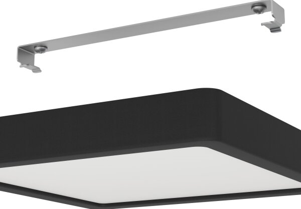 Eglo 900587 - LED Stmívatelné stropní svítidlo FUEVA LED/17W/230V černá