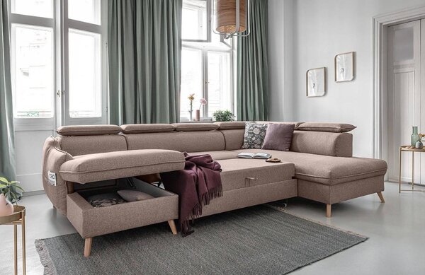 -25 % Dny MOMENTI– Miuform Rozkládací pohovka Sweet Harmony 321 cm, pravá