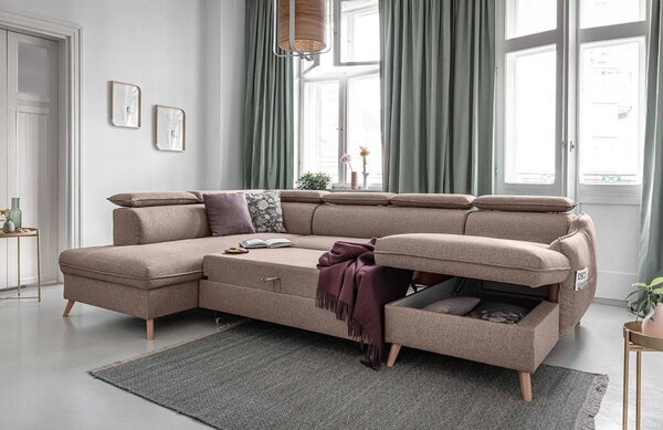-25 % Dny MOMENTI– Miuform Rozkládací pohovka Sweet Harmony 321 cm, levá