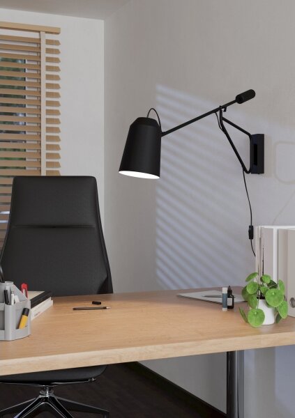 Eglo 900614 - Nástěnná lampa LORETO 1xE27/28W/230V