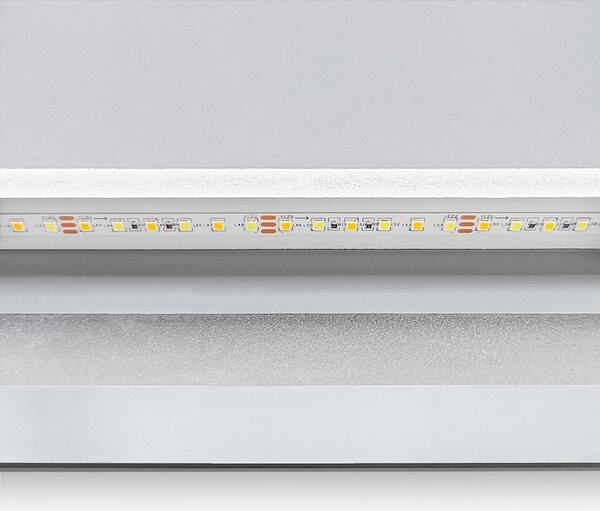 REA Dotykové zrcadlo s LED osvětlením COLOR 80x60 cm