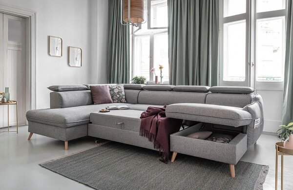 -25 % Dny MOMENTI– Miuform Rozkládací pohovka Sweet Harmony 321 cm, levá
