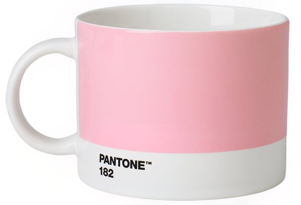 Světle růžový porcelánový hrnek Pantone Light Pink 182 475 ml