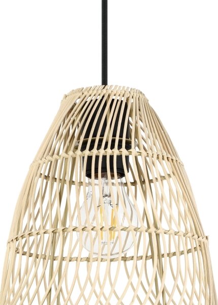 Eglo 43867 - Lustr na lanku AYESGARTH 3xE27/40W/230V