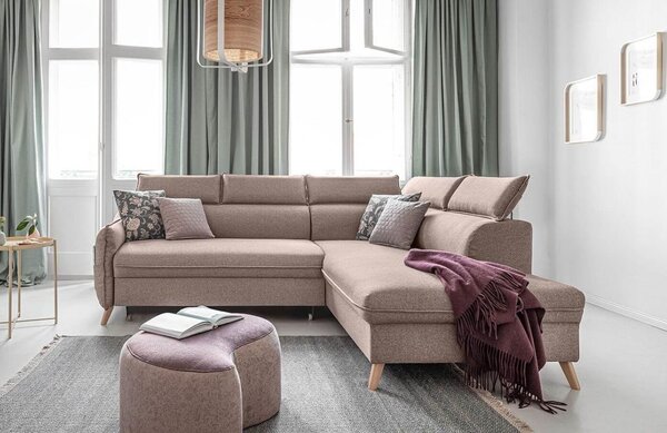 -25 % Dny MOMENTI– Miuform Rozkládací pohovka Sweet Harmony 253 cm, pravá