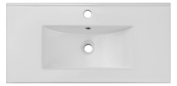 Comad Závěsná skříňka Nova Oak II se zápustným umyvadlem 80 cm dub coast evoke