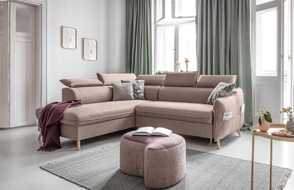 -25 % Dny MOMENTI– Miuform Rozkládací pohovka Sweet Harmony 253 cm, levá