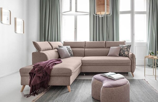 -25 % Dny MOMENTI– Miuform Rozkládací pohovka Sweet Harmony 253 cm, levá