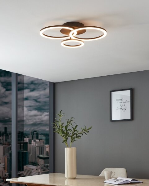 Eglo 900321 - LED Stmívatelné stropní svítidlo PARRAPOS-Z LED/33W/230V