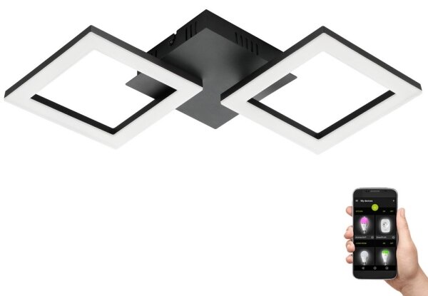 Eglo 900315 - LED Stmívatelné stropní svítidlo PARANDAY-Z LED/15,5W/230V