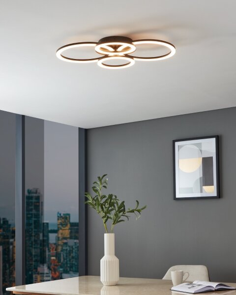 Eglo 31769 - LED Stmívatelné stropní svítidlo PARRAPOS-Z LED/41W/230V
