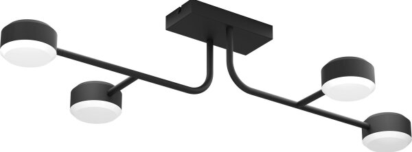 Eglo 900351 - LED Stmívatelný přisazený lustr CLAVELLINA 4xLED/6,8W/230V