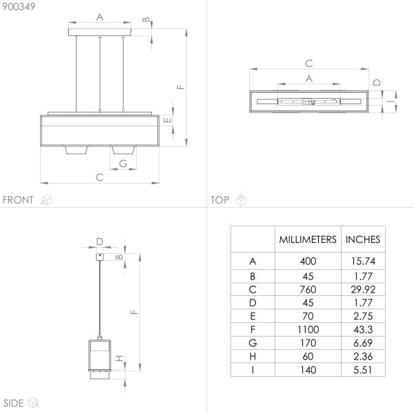 Eglo 900349 - Lustr na lanku LIBERTAD 3xE27/40W/230V