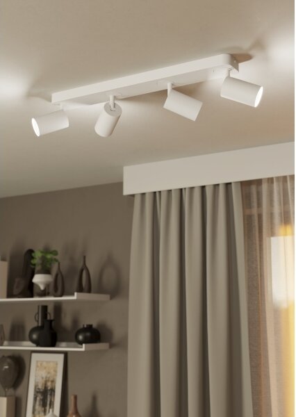 Eglo 900339 - LED RGBW Stmívatelné bodové svítidlo TELIMBELA-Z 4xGU10/4,9W/230V