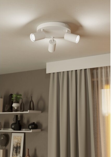 Eglo 900338 - LED RGBW Stmívatelné bodové svítidlo TELIMBELA-Z 3xGU10/4,9W/230V