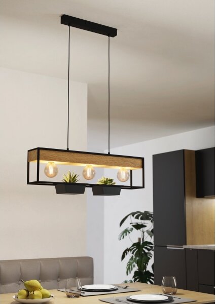 Eglo 900349 - Lustr na lanku LIBERTAD 3xE27/40W/230V