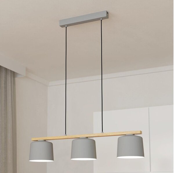 Eglo 900362 - Lustr na lanku MARIEL 3xE27/40W/230V