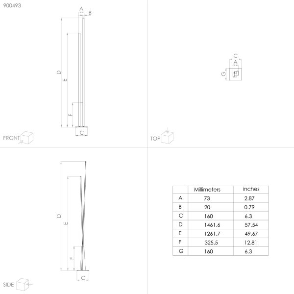 Eglo 900493 - LED Stojací lampa PANAGRIA LED/24W/230V