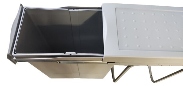 Gollinucci Vestavný odpadkový koš Linea 294 - 1x40 litrů