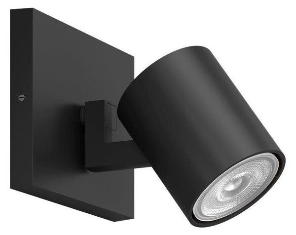 Philips - Bodové svítidlo RUNNER 1xGU10/20W/230V černá