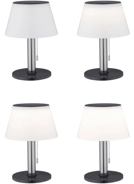 Paulmann 94309 - LED/0,8W IP44 Stmívatelná solární lampa LILLESOL 3,7V