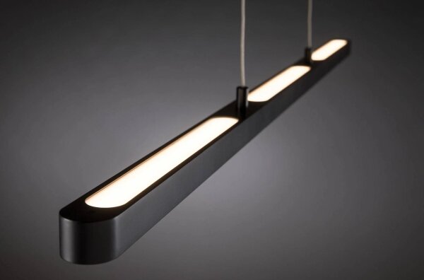 Paulmann 79693 - LED/42W Stmívatelný lustr na lanku LENTO 230V černá