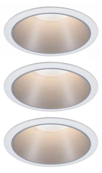 Paulmann 93410 - SADA 3xLED/6,5W IP44 Stmívatelné koupelnové svítidlo COLE 230V