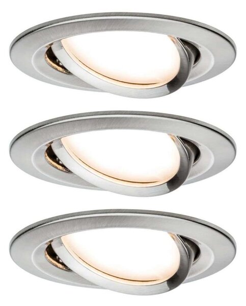Paulmann 93483 - SADA 3xLED/6,5W IP23 Stmívatelné koupelnové svítidlo NOVA 230V