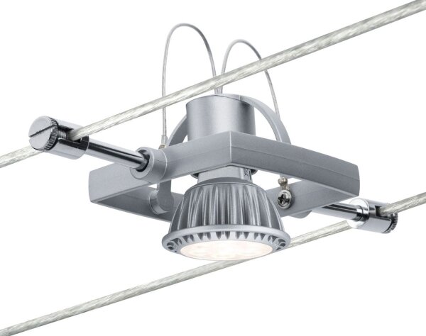 Paulmann 94134 - SADA 5xGU5,3/10W Kompletní lankový systém MAC 230V bílá